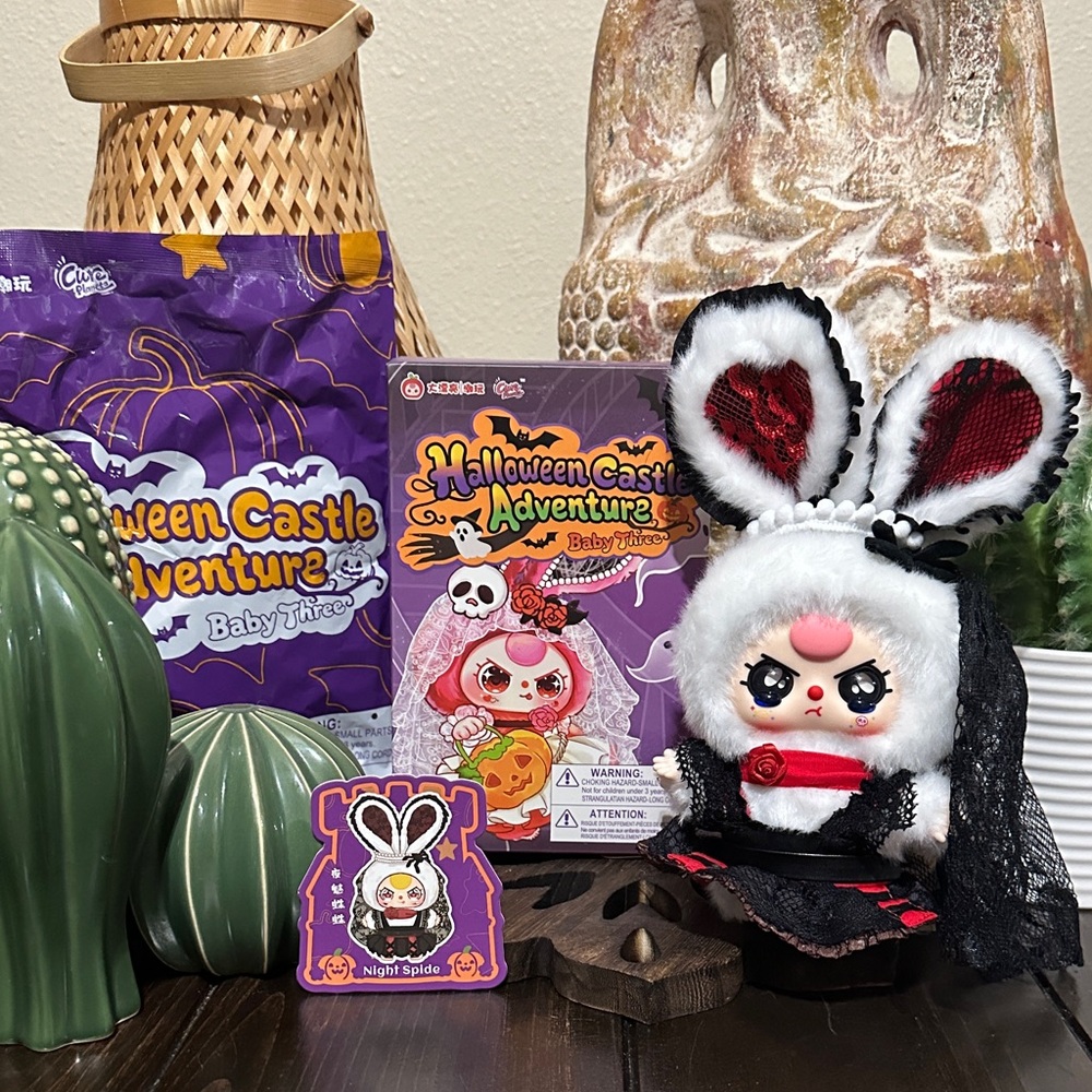 Baby Three Halloween Castle Adventure Plush NIGHT SPIDER